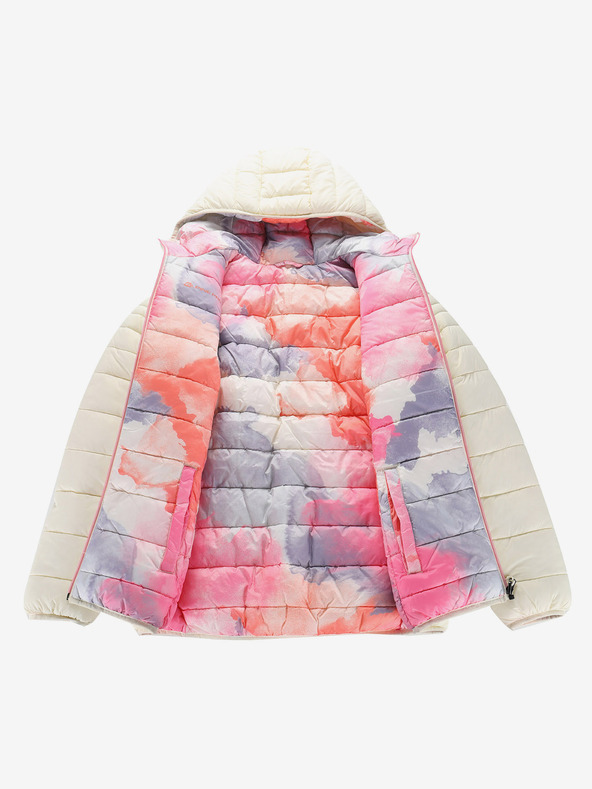 ALPINE PRO Béžová dámská oboustranná bunda Hi-Therm Alpine Pro Eroma