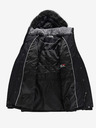 ALPINE PRO Černá pánská bunda s membránou PTX ALPINE PRO Molid