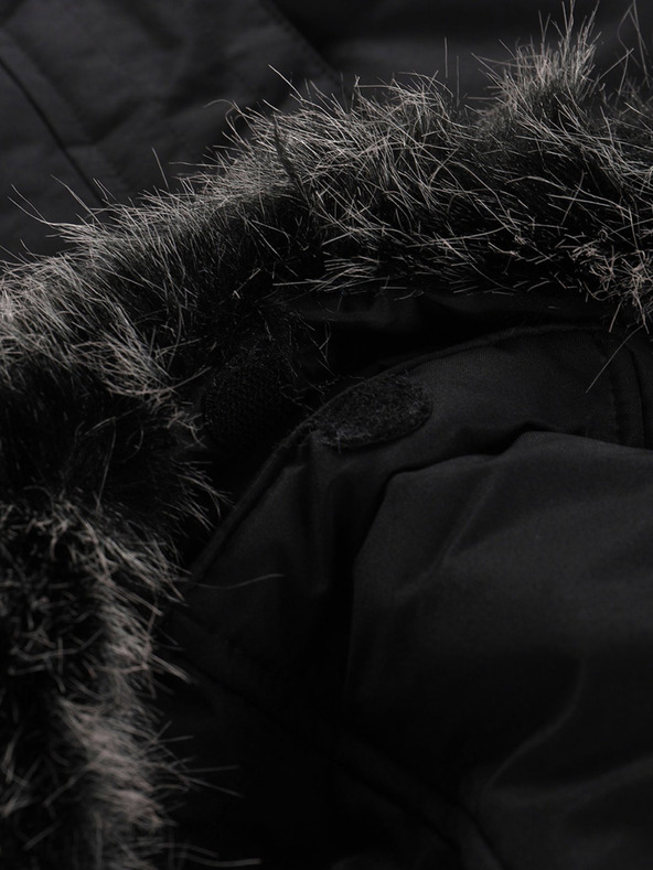 ALPINE PRO Černá pánská bunda s membránou PTX ALPINE PRO Molid