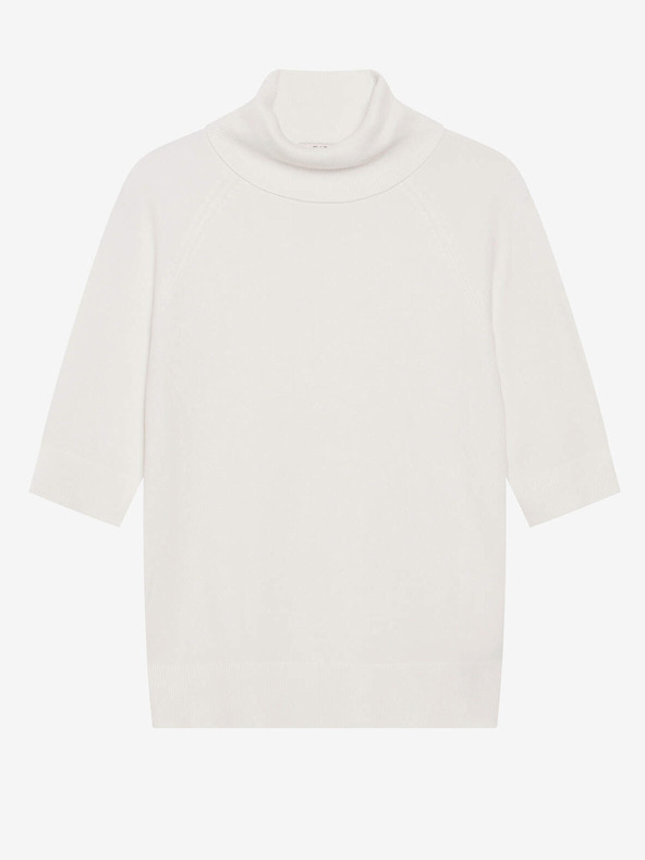 Orsay Bílý rolák s tříčtvrtečními rukávy ORSAY