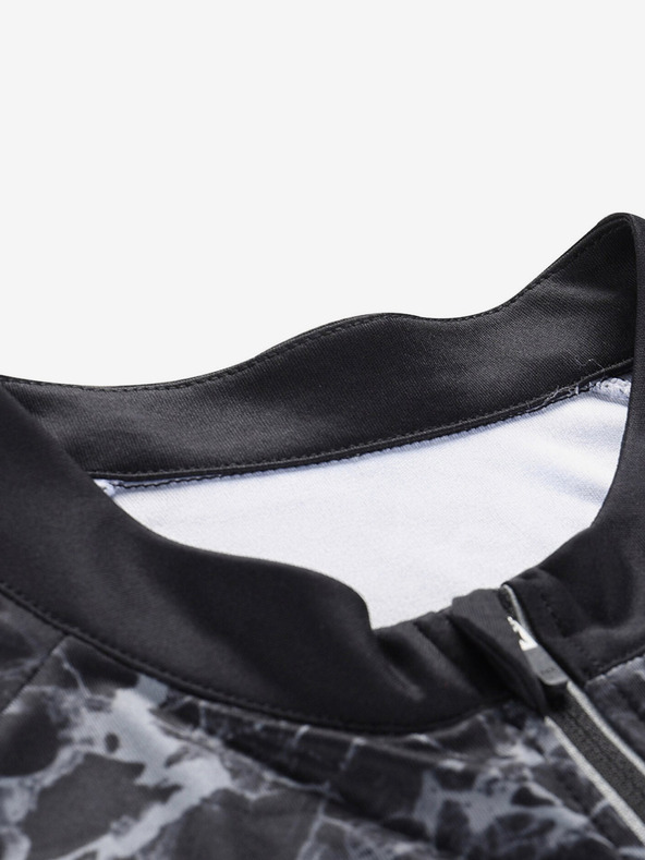 ALPINE PRO Šedépánské cyklistické tričko Alpine Pro SAGEN