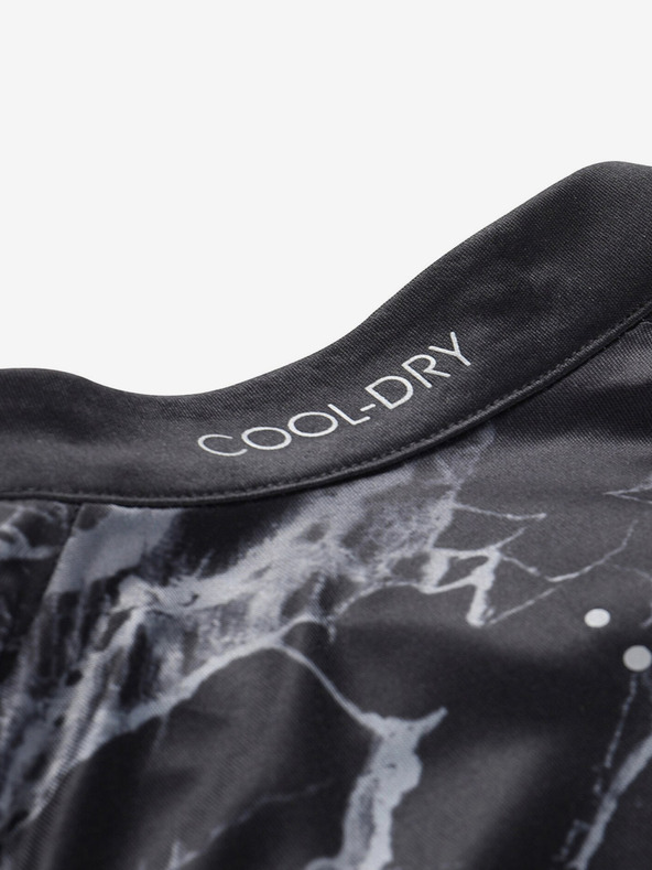 ALPINE PRO Šedépánské cyklistické tričko Alpine Pro SAGEN