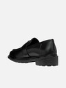 Geox Černé dámské mokasíny Geox Walk pleasure