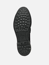 Geox Černé dámské mokasíny Geox Walk pleasure