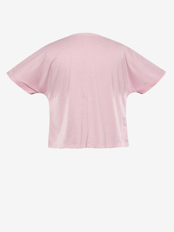 ALPINE PRO Růžové dámské rychleschnoucí triko Alpine Pro YOGERA