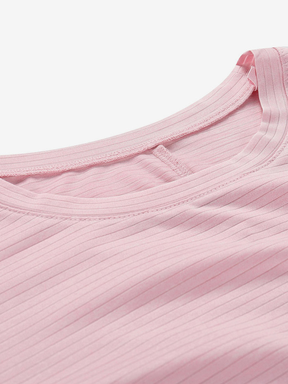 ALPINE PRO Růžové dámské rychleschnoucí triko Alpine Pro YOGERA