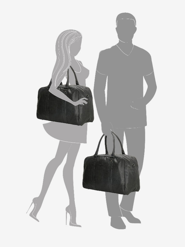 Enrico Benetti Cestovní taška Enrico Benetti Nouméa 66594 Black