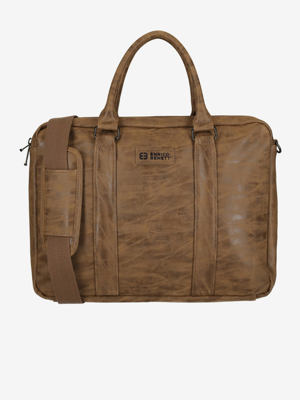 Enrico Benetti Brašna Enrico Benetti Rotterdam 15" Notebook Bag Camel