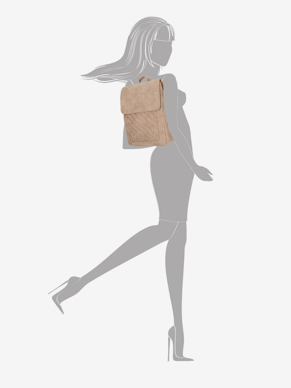 Enrico Benetti Brašna Enrico Benetti Dynthe Backpack Soft Pink