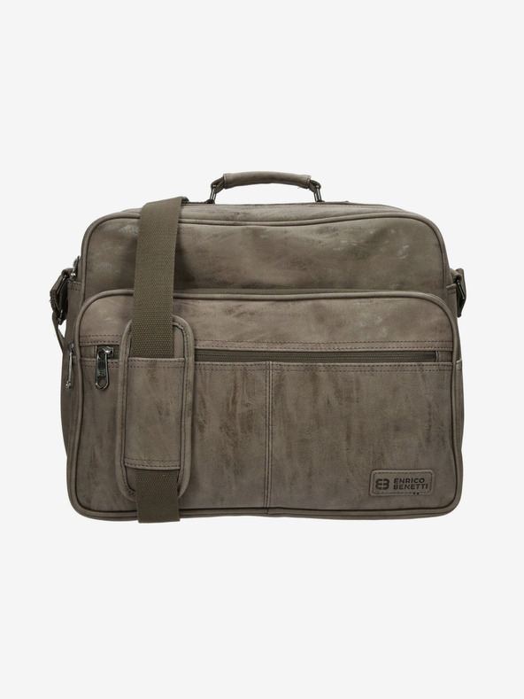 Enrico Benetti Brašna Enrico Benetti Rotterdam 15" Notebook Bag 20 l Medium Taupe