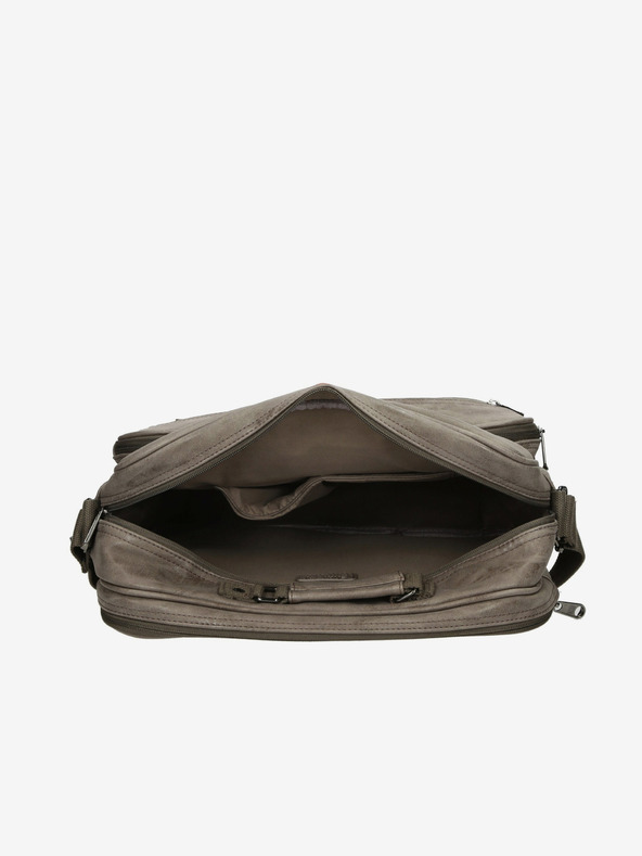 Enrico Benetti Brašna Enrico Benetti Rotterdam 15" Notebook Bag 20 l Medium Taupe