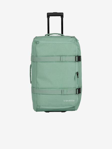 Travelite Mentolová cestovní taška Travelite Kick Off Wheeled Duffle L Sage