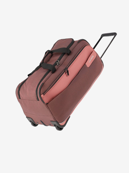 Travelite Pudrová dámská cestovní taška Travelite Viia Wheeled duffle Rose