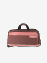 Travelite Pudrová dámská cestovní taška Travelite Viia Wheeled duffle Rose