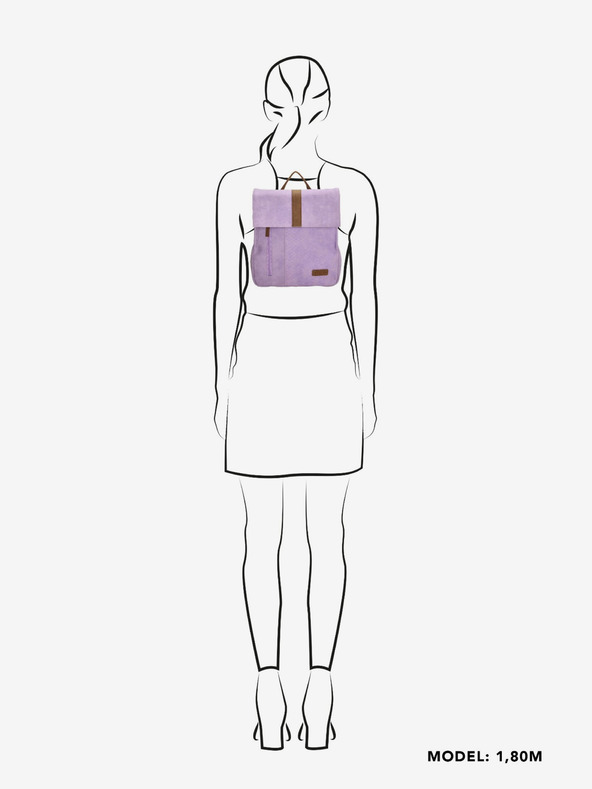 Beagles Batoh Beagles Brunete Backpack 4 l Lila