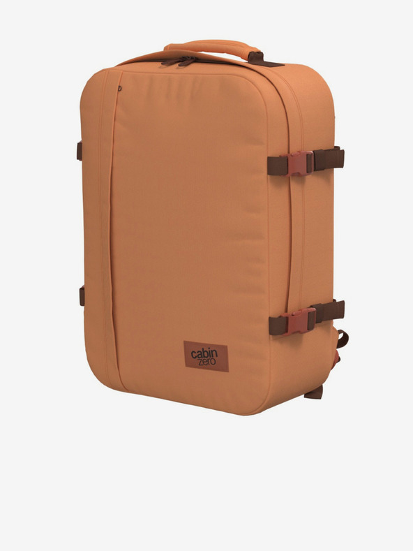 CabinZero Hnědý dámský batoh CabinZero Classic 44L Gobi sands