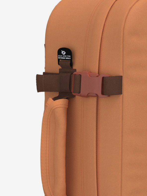 CabinZero Hnědý dámský batoh CabinZero Classic 44L Gobi sands