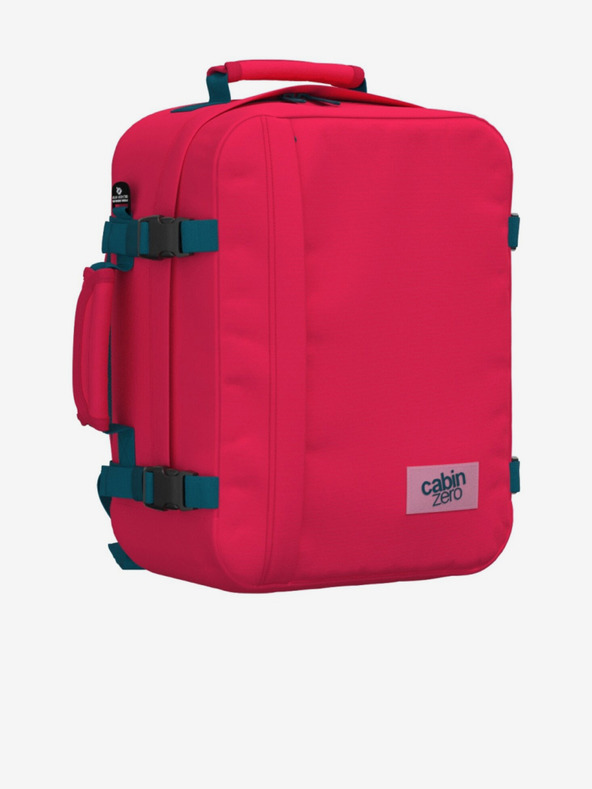 CabinZero Červený batoh CabinZero Classic 28L Miami magenta