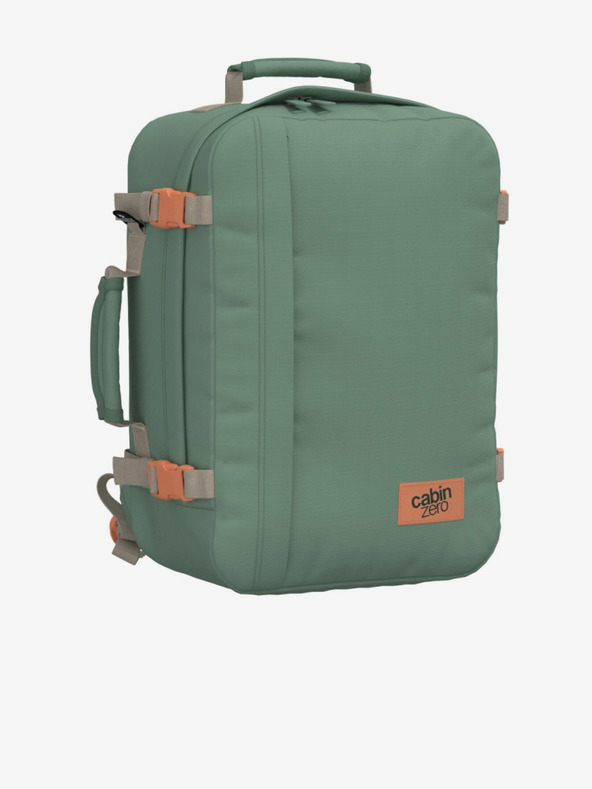 CabinZero Zelený batoh CabinZero Classic 36L Sage forest
