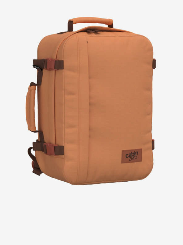 CabinZero Hnědý batoh CabinZero Classic 36L Gobi sands