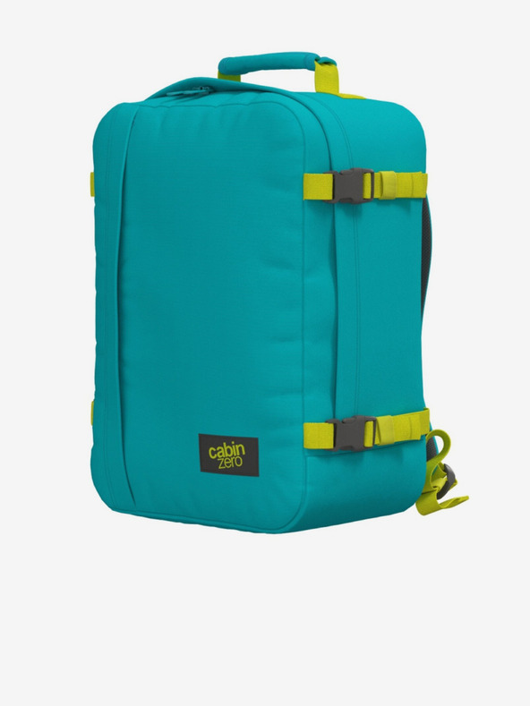 CabinZero Tyrkysový batoh CabinZero Classic 36L Aqua lagoon