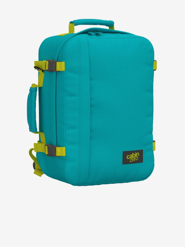 CabinZero Tyrkysový batoh CabinZero Classic 36L Aqua lagoon