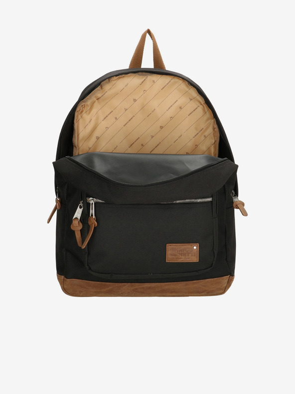 Enrico Benetti Batoh Enrico Benetti Santiago Notebook Backpack 22 l Black