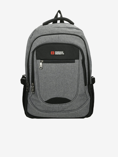 Enrico Benetti Batoh Enrico Benetti Hamburg Notebook Backpack 35,5 l Light Grey