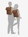 Enrico Benetti Batoh Enrico Benetti Rotterdam 17" Notebook Backpack Camel