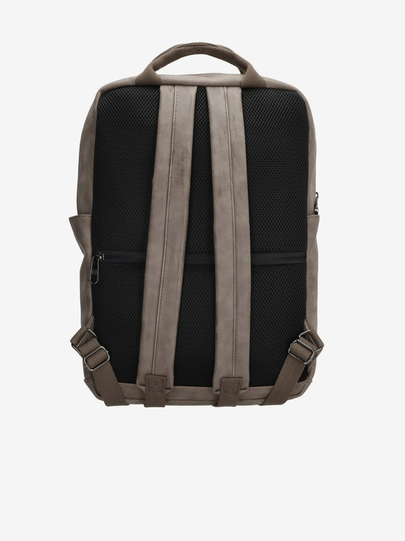 Enrico Benetti Batoh Enrico Benetti Rotterdam 13" Notebook Backpack Medium Taupe