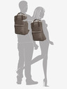Enrico Benetti Batoh Enrico Benetti Rotterdam 13" Notebook Backpack Medium Taupe