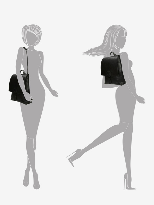 Enrico Benetti Batoh Enrico Benetti Caen 66612 Black