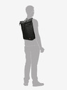 Enrico Benetti Batoh Enrico Benetti Cornell 17" Notebook Backpack Roll Top Black