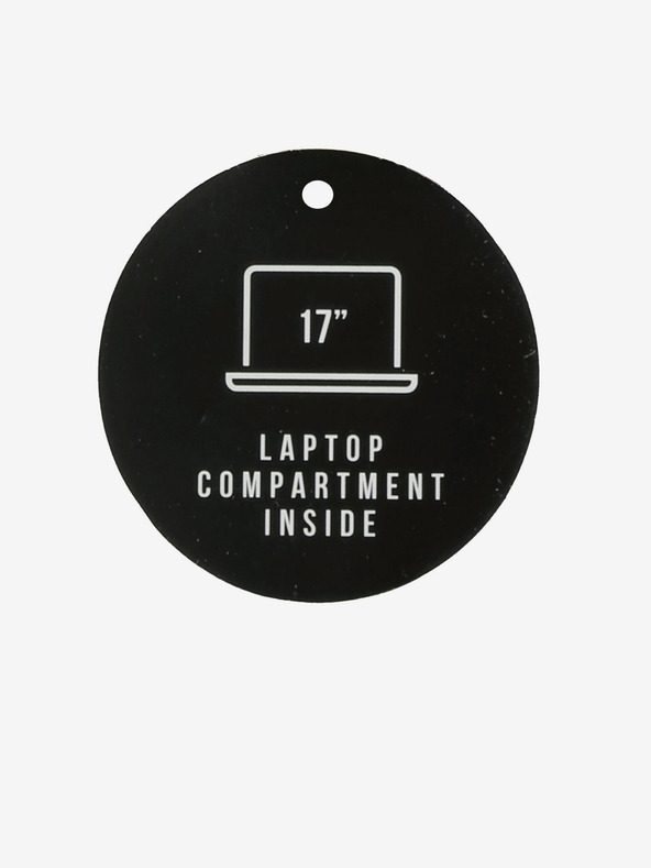 Enrico Benetti Batoh Enrico Benetti Cornell 17" Notebook Backpack Roll Top Black