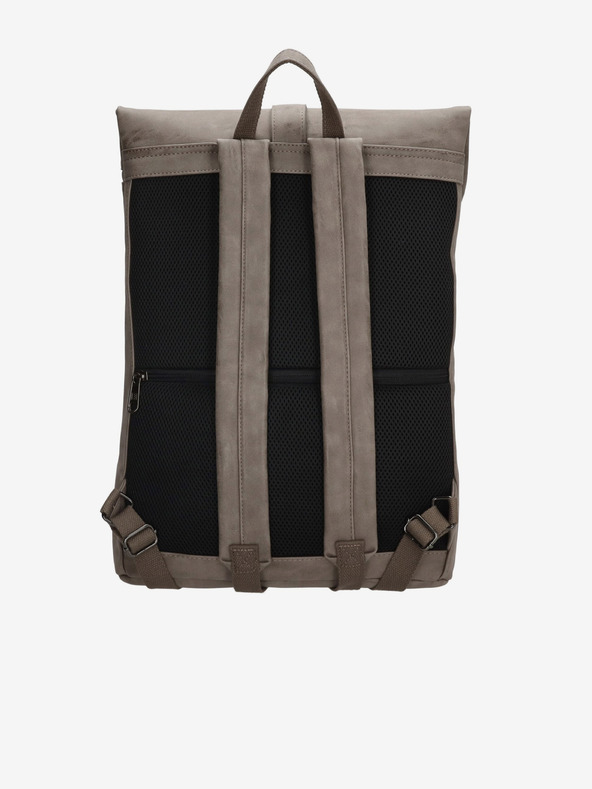 Enrico Benetti Batoh Enrico Benetti Rotterdam 15" Notebook Backpack 15 l Medium Taupe