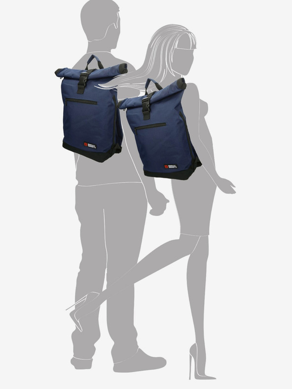 Enrico Benetti Batoh Enrico Benetti Amsterdam Notebook Backpack Blue