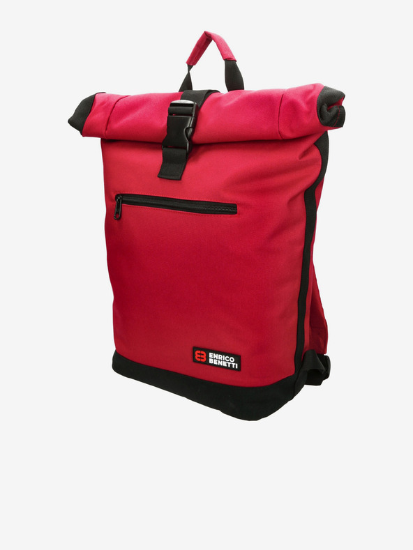Enrico Benetti Batoh Enrico Benetti Amsterdam Notebook Backpack Red