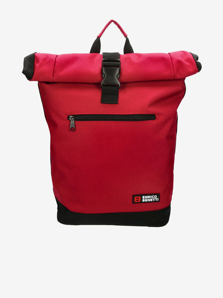 Enrico Benetti Batoh Enrico Benetti Amsterdam Notebook Backpack Red