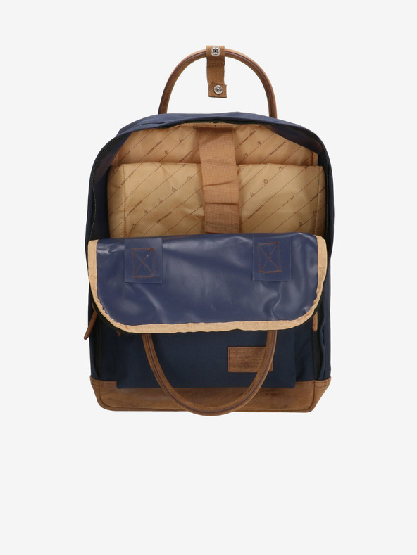 Enrico Benetti Batoh Enrico Benetti Santiago Notebook Backpack 17 l Blue