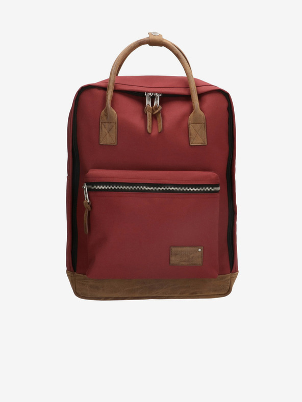 Enrico Benetti Batoh Enrico Benetti Santiago Notebook Backpack 17 l Bordeaux