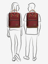 Enrico Benetti Batoh Enrico Benetti Santiago Notebook Backpack 17 l Bordeaux
