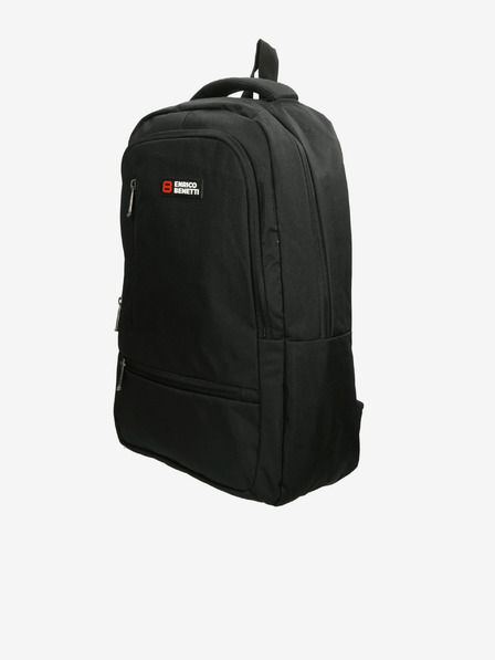 Enrico Benetti Batoh Enrico Benetti Hamburg 15" Notebook Backpack Black