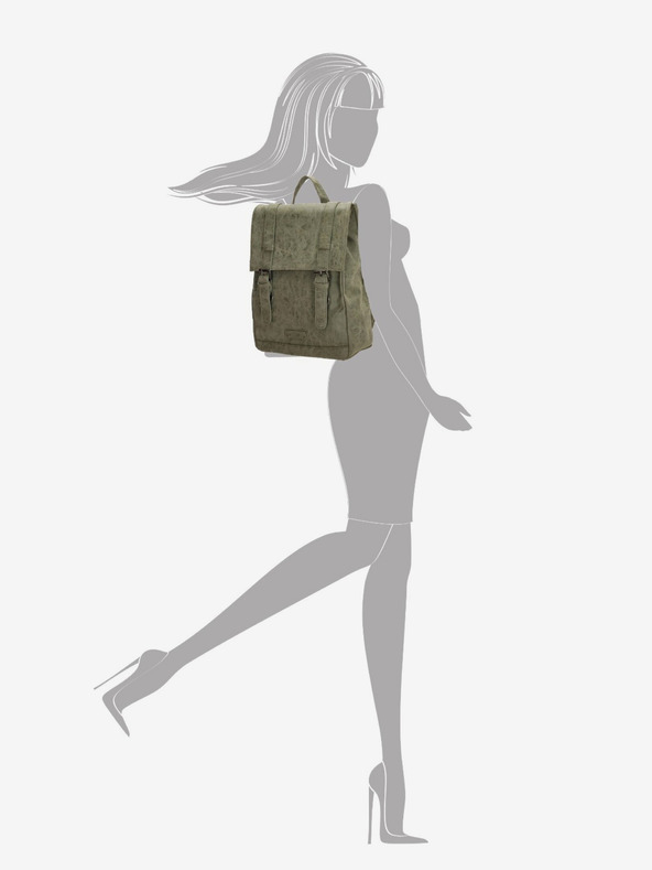 Enrico Benetti Batoh Enrico Benetti Amy Backpack 8 l Olive
