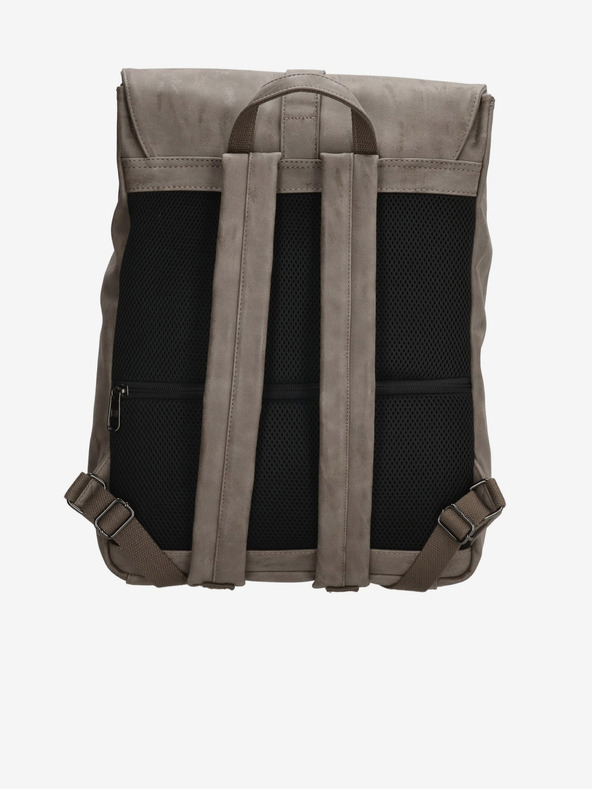 Enrico Benetti Batoh Enrico Benetti Rotterdam 17" Notebook Backpack Medium Taupe