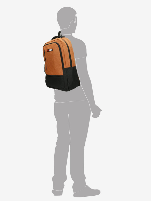 Enrico Benetti Batoh Enrico Benetti Hamburg 15" Notebook Backpack Rust