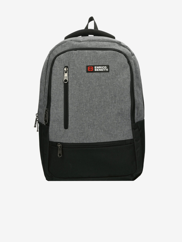 Enrico Benetti Batoh Enrico Benetti Hamburg 15" Notebook Backpack Light Grey