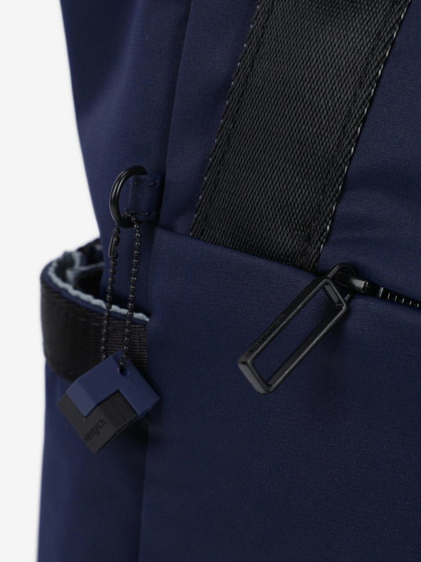 Hedgren Tmavě modrý batoh Hedgren Solar Navy cosmos