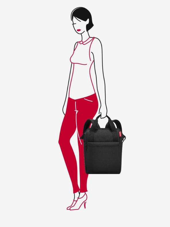 Reisenthel Černý dámský batoh Reisenthel Allrounder R Large Black