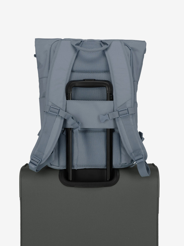 Travelite Batoh Travelite Basics Roll-up Backpack Smoke blue