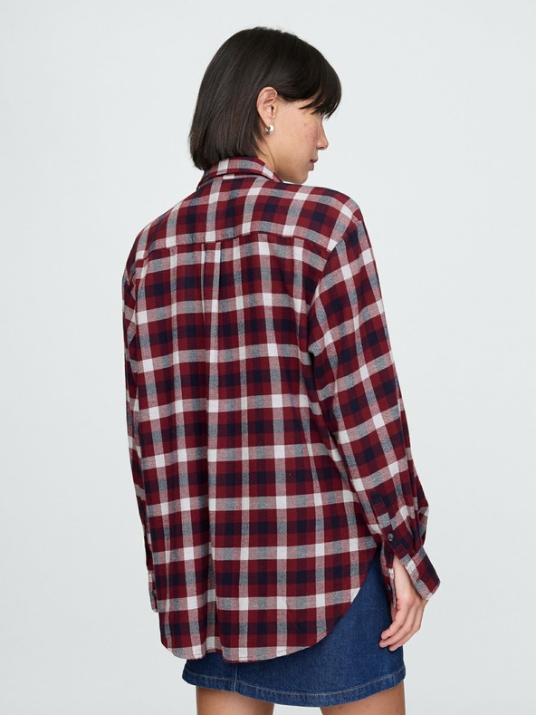 GAP Oversize flanelová košile Big Shirt GAP
